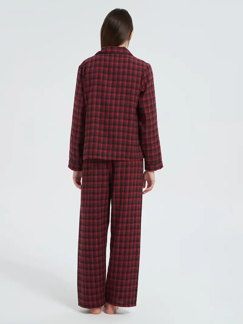 New Women's Fashion Casual Pajama Set, Thickened Winter Edition, Winter Pajama for Women, Womens Pyjama, Soft Pajama Sets Women