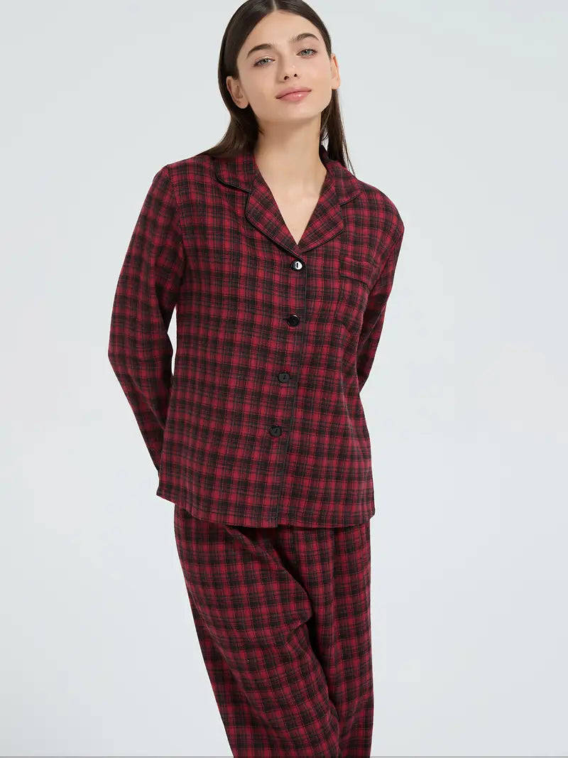 New Women's Fashion Casual Pajama Set, Thickened Winter Edition, Winter Pajama for Women, Womens Pyjama, Soft Pajama Sets Women