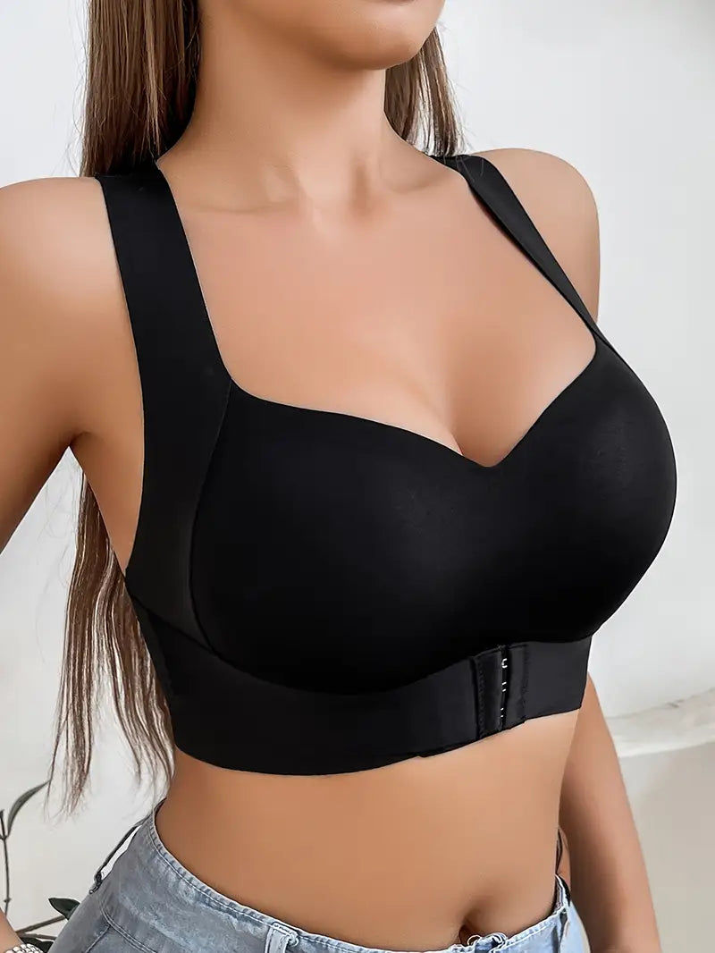 Women's Spring and Summer Beautiful Back Cross Strap Underwire Bra, Strapless Padded Bra, Under Wire Bras for Women