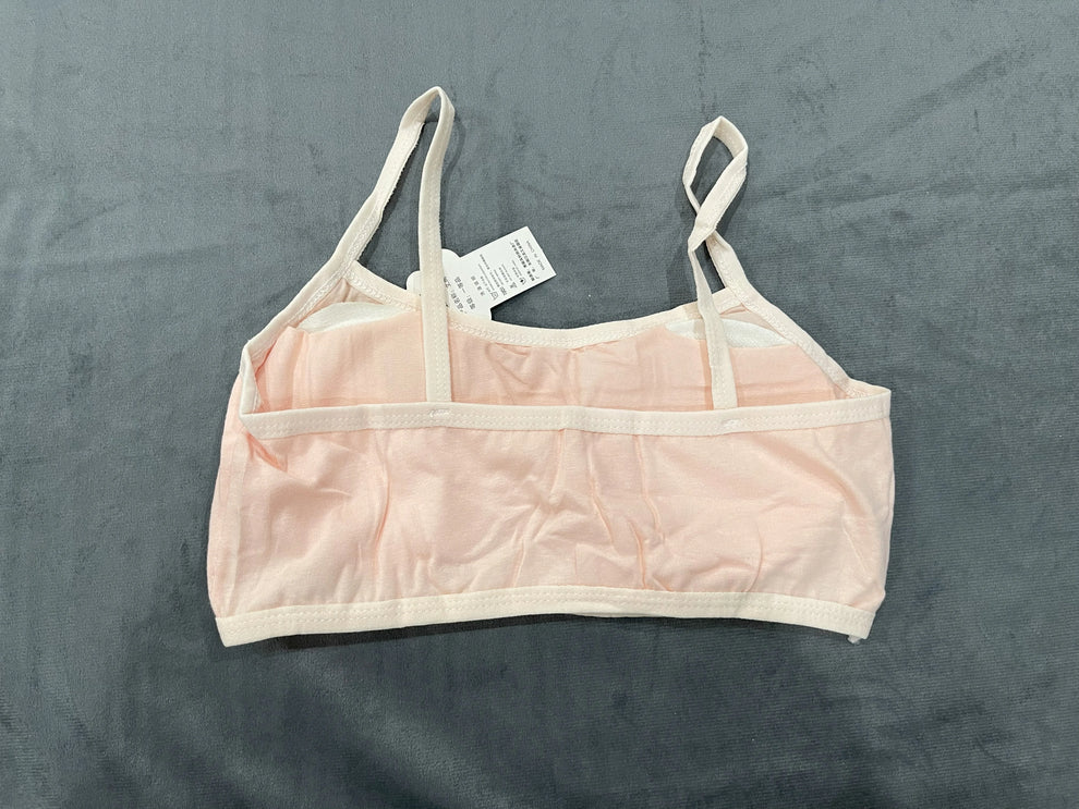 Padded Pack Of 3 Teenage Girls Cotton Training Bra – Steel-Free Bra, Everyday Comfort
