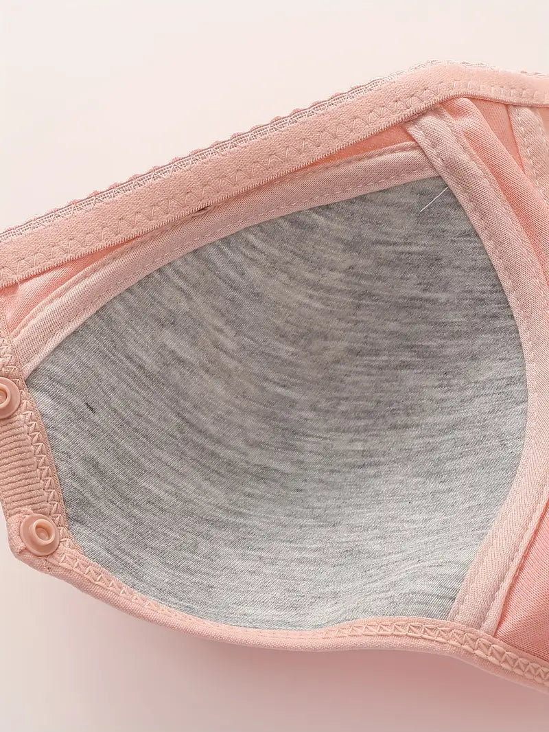 Women'S Front Closure Wire-Free Bralette