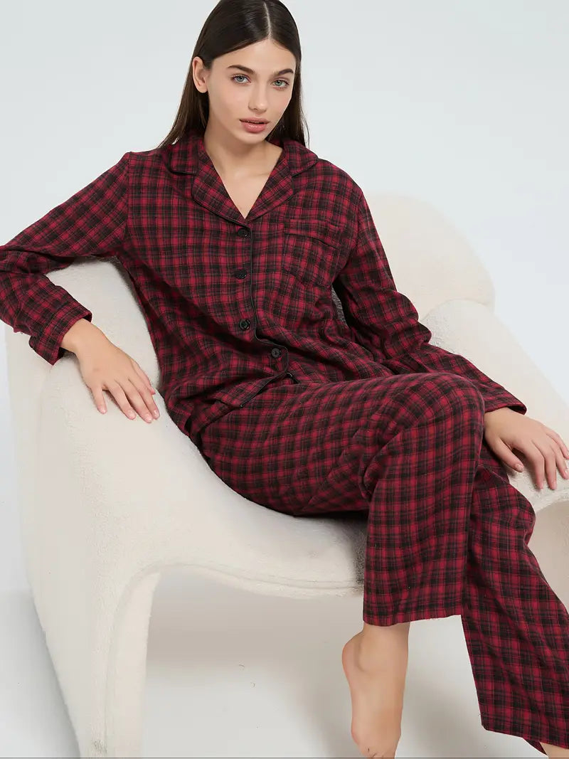 New Women's Fashion Casual Pajama Set, Thickened Winter Edition, Winter Pajama for Women, Womens Pyjama, Soft Pajama Sets Women